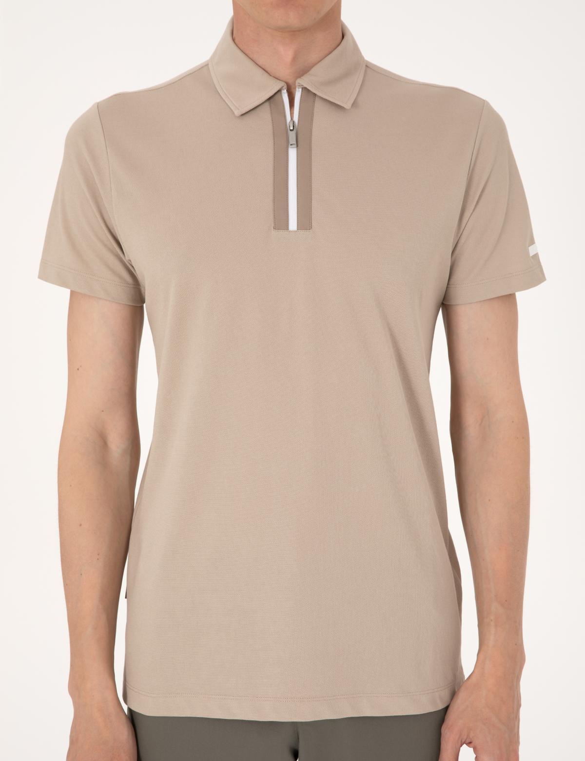 Taş Ultralight Kumaş Slim Fit Polo Yaka Tişört - 50302623214