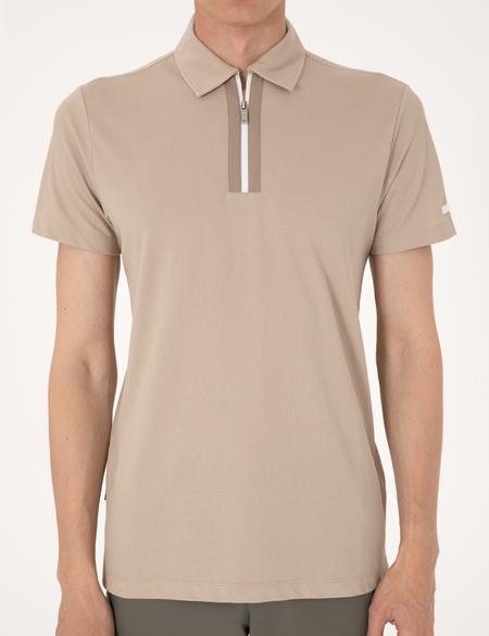 Taş Ultralight Kumaş Slim Fit Polo Yaka Tişört - 50302623214