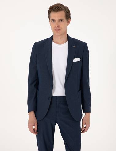 Lacivert Ex. Slim Fit Takım Elbise