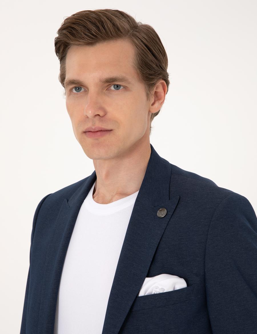 Lacivert Ex. Slim Fit Takım Elbise