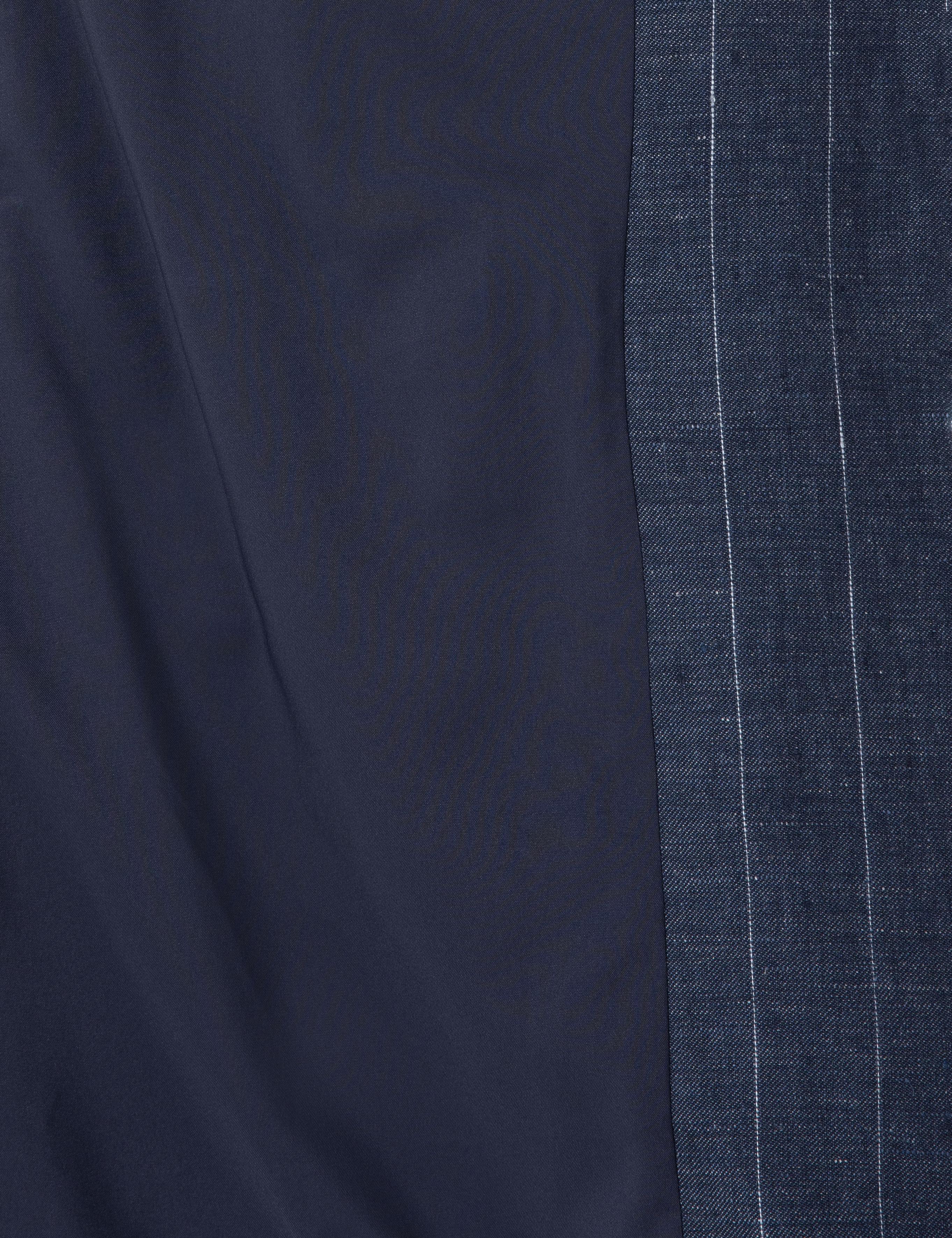 Lacivert Regular Fit Keten Ceket