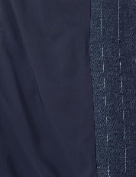 Lacivert Regular Fit Keten Ceket - 50299918001