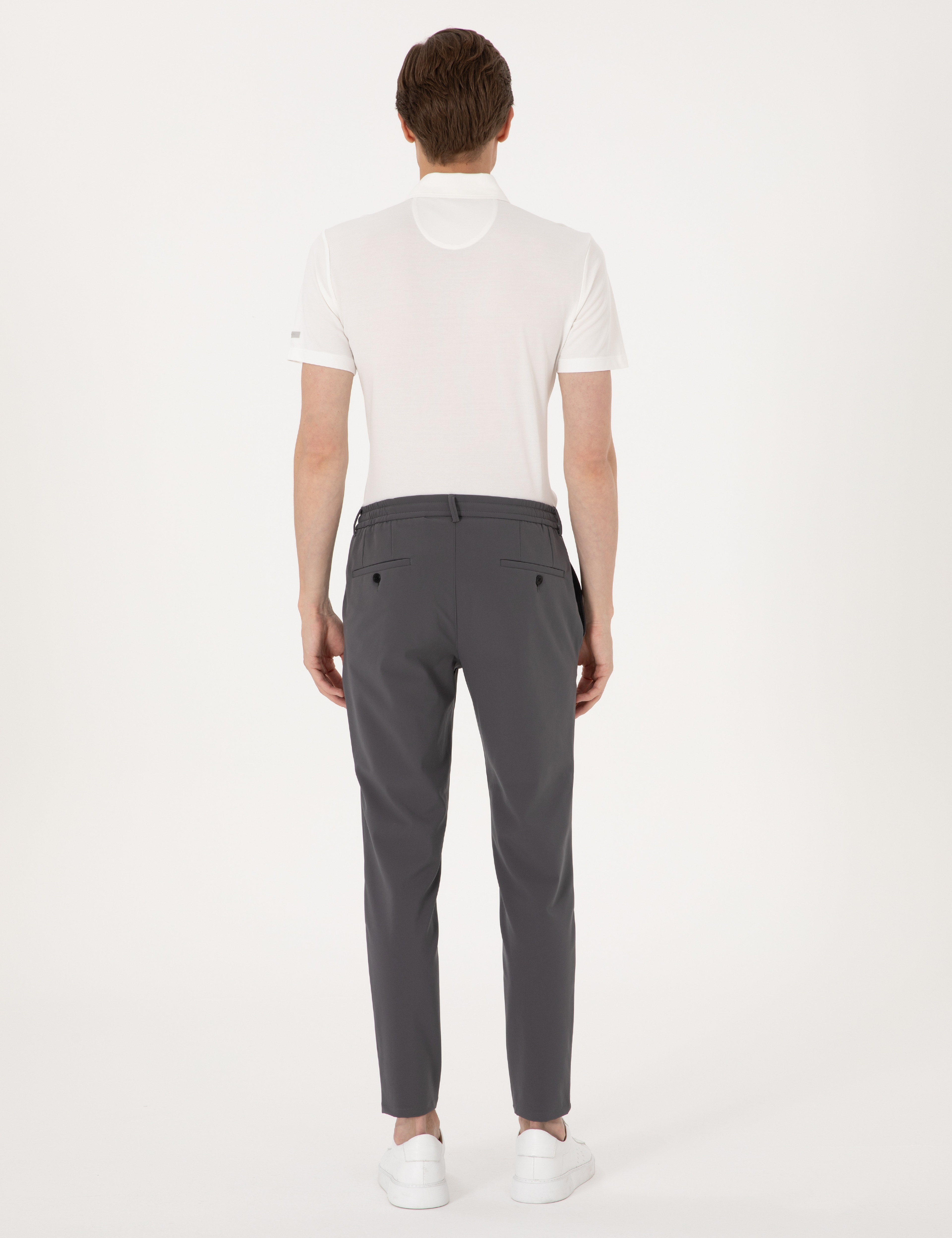 Antrasit Klasik Jogger Pantolon - Image 4
