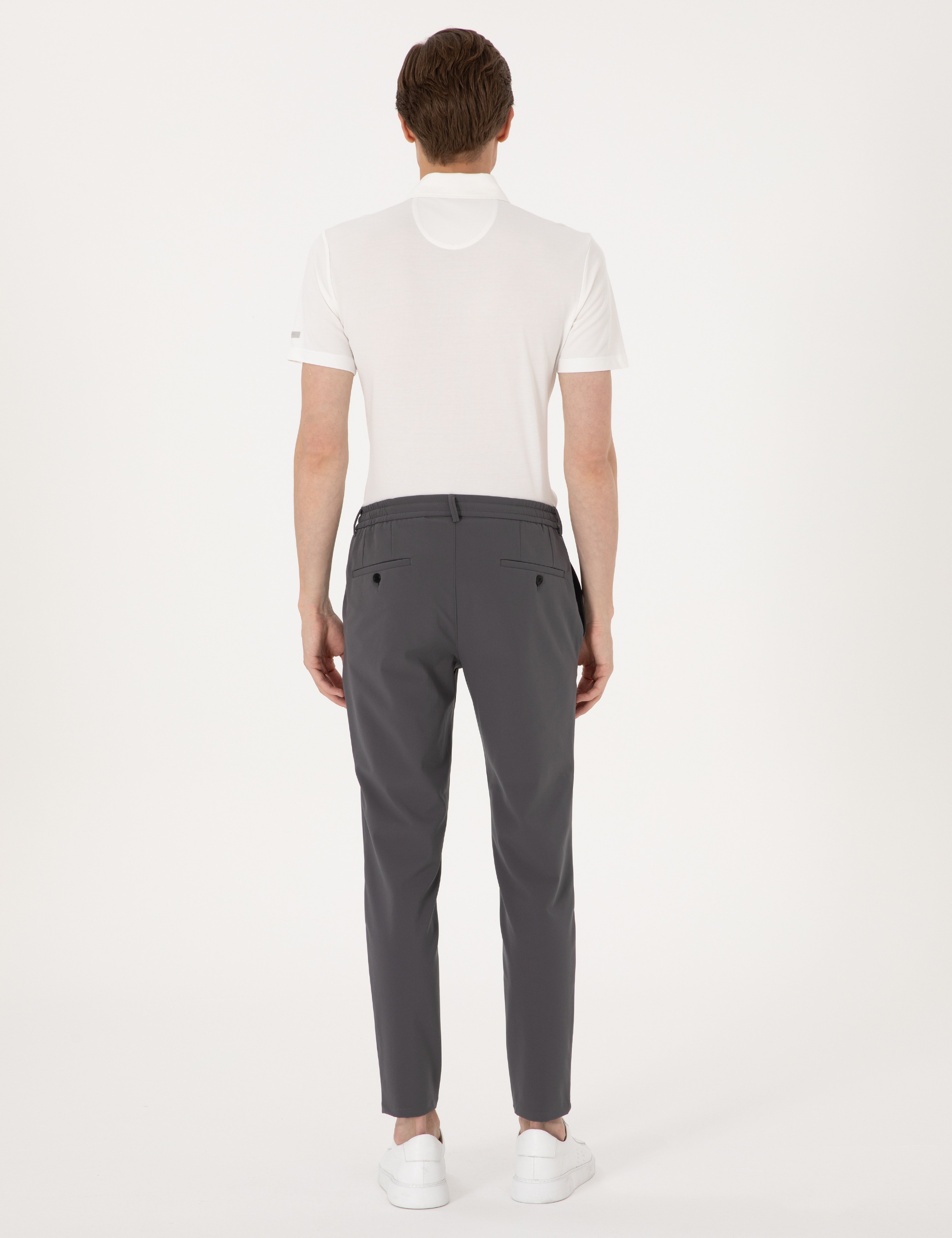 Antrasit Klasik Jogger Pantolon
