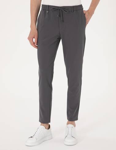 Antrasit Klasik Jogger Pantolon
