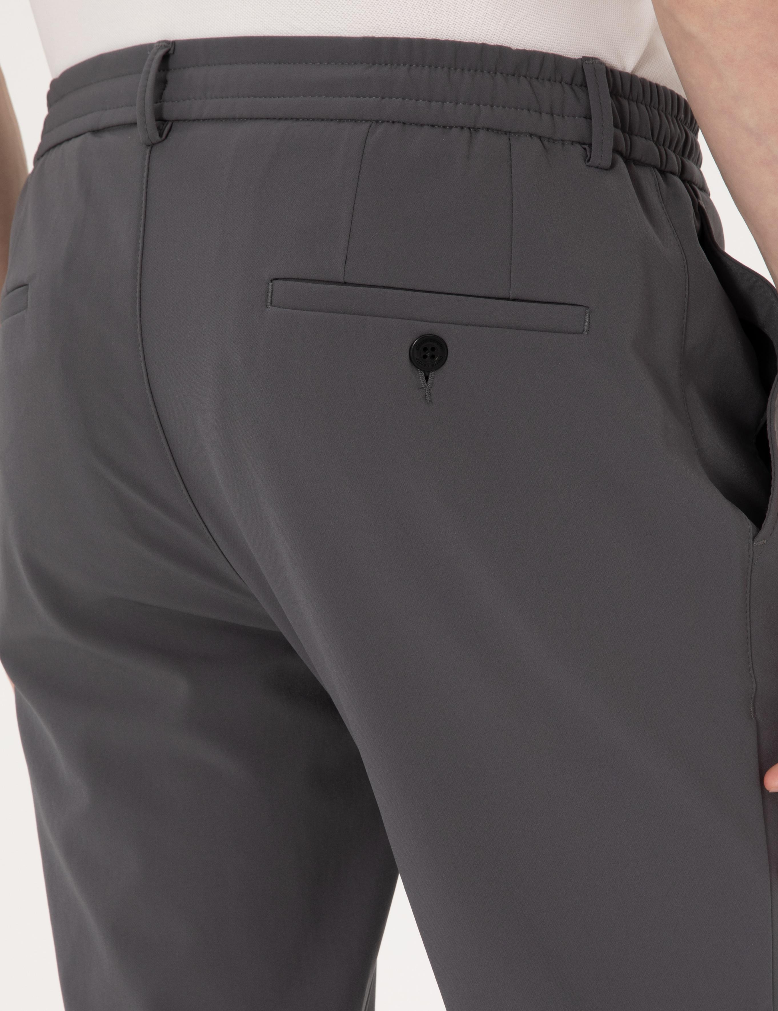 Antrasit Klasik Jogger Pantolon