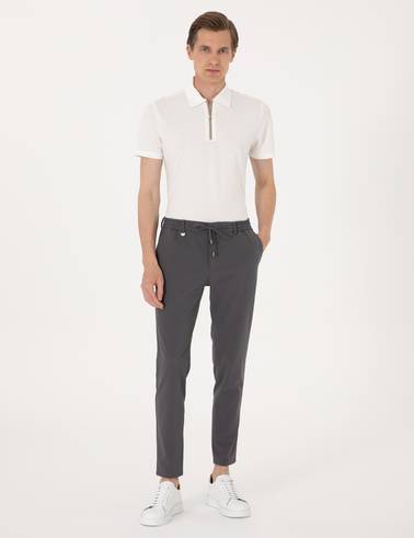 Antrasit Klasik Jogger Pantolon