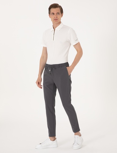 Antrasit Klasik Jogger Pantolon