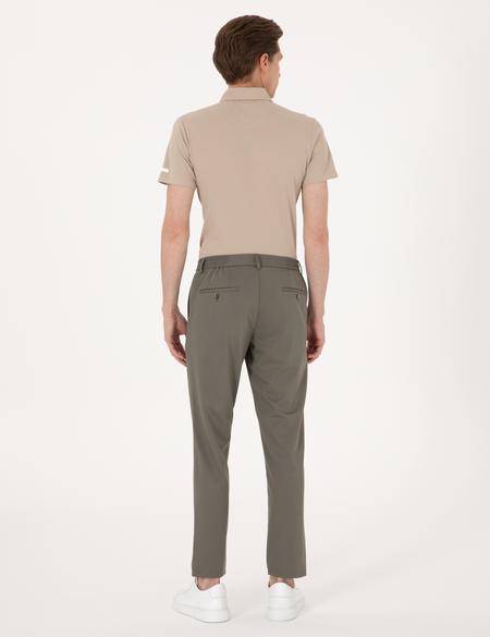 Yeşil Ex. Slim Fit Kumaş Pantolon - 50306174044