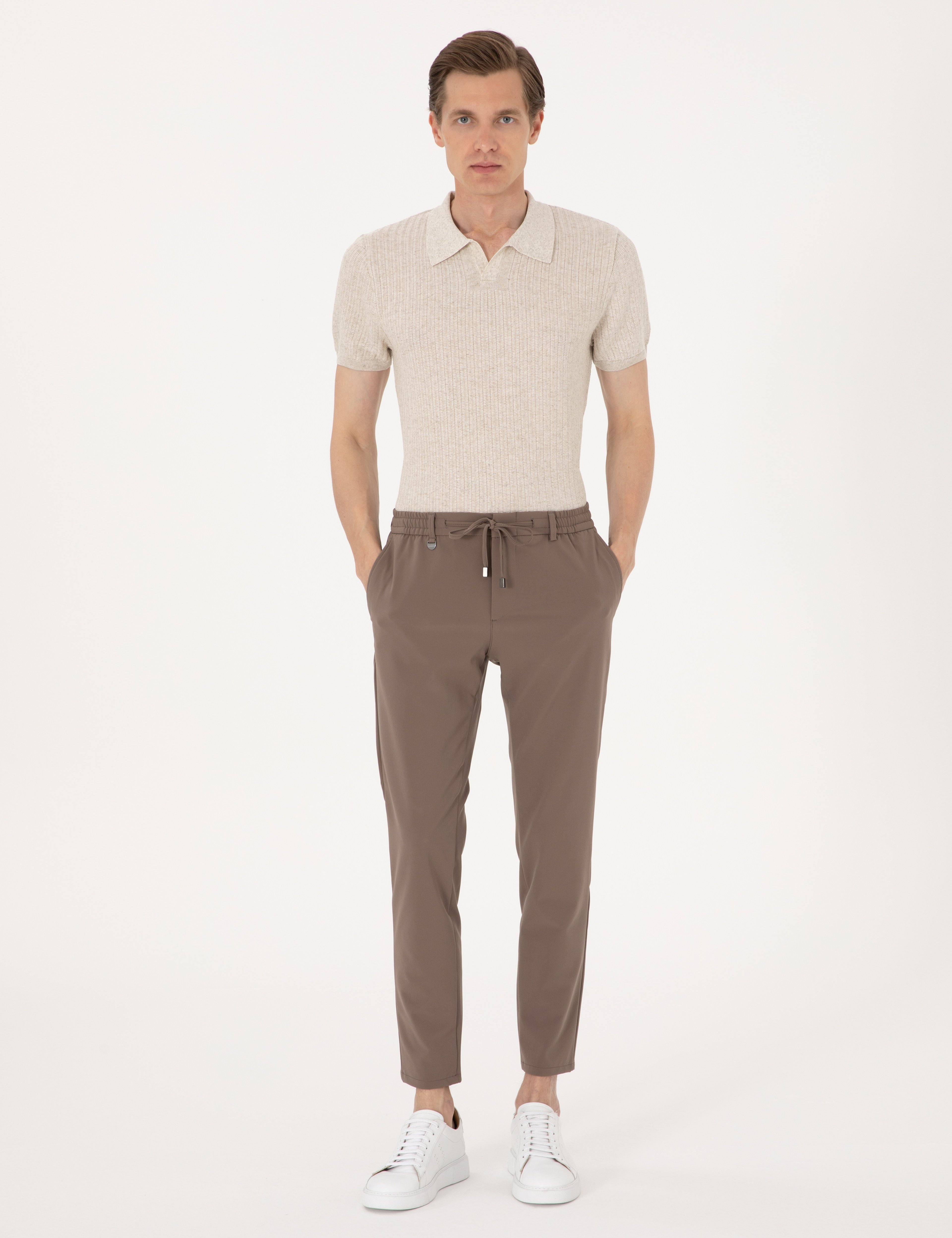 Vizon Klasik Jogger Pantolon - Image 1
