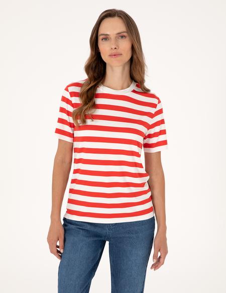 Beyaz Regular Fit Tişört - 50305777005