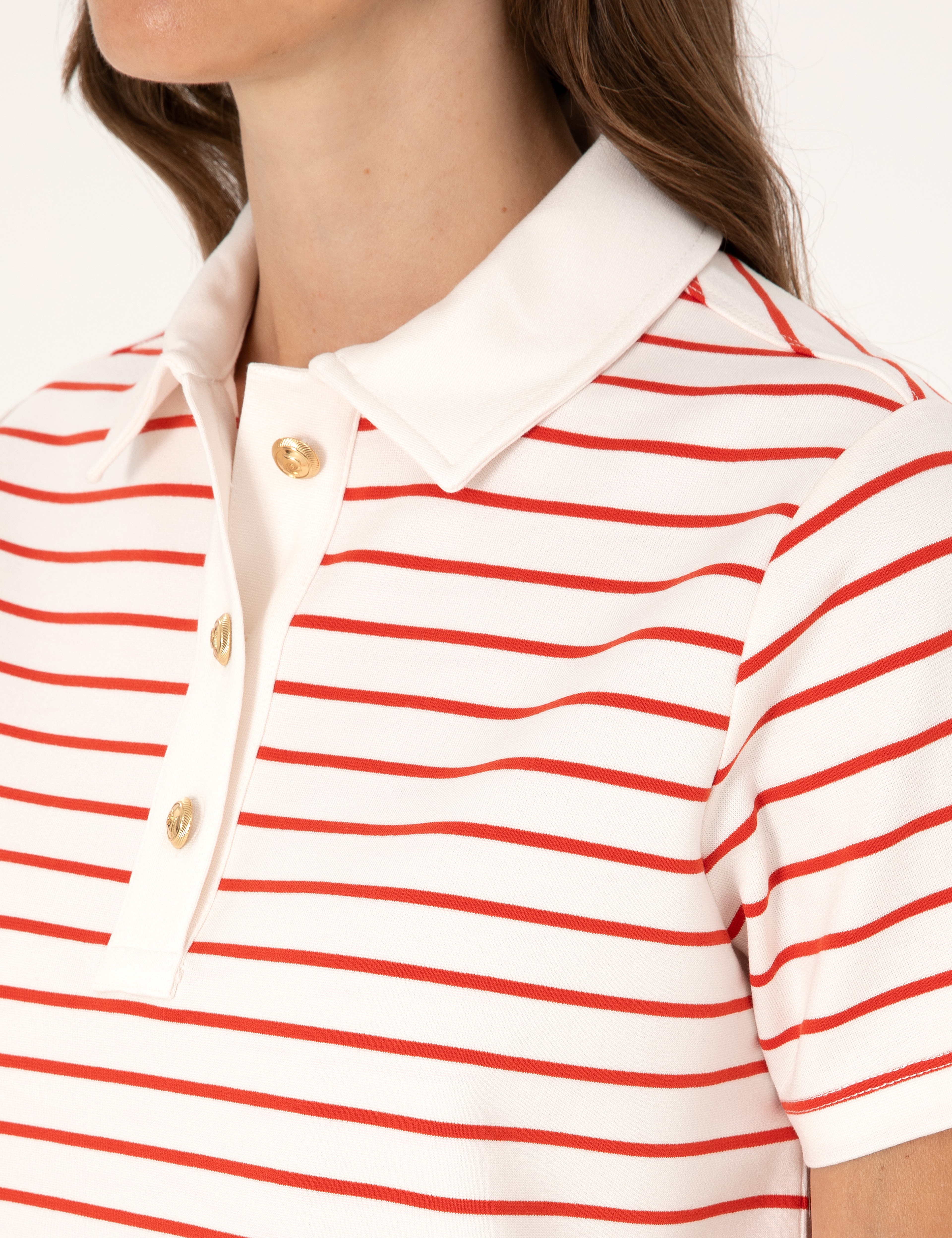 Kırmızı Regular Fit Polo Yaka Tişört