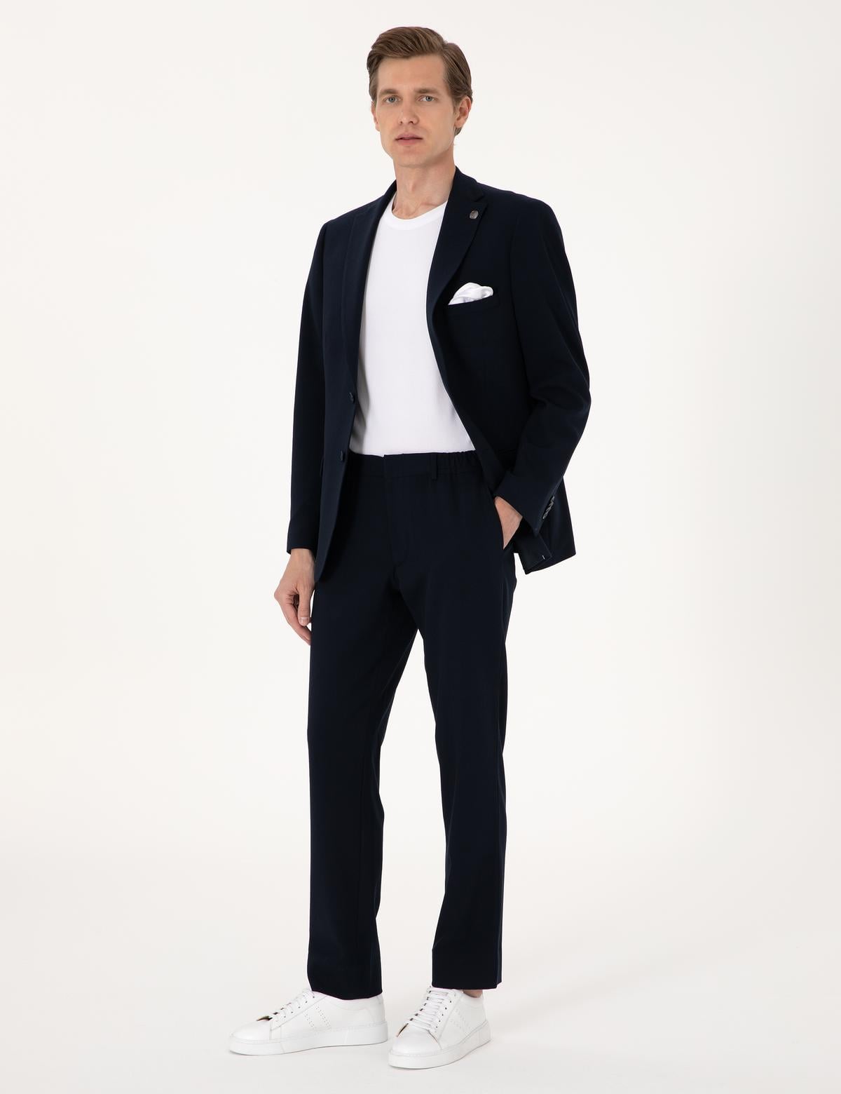 Lacivert Slim Fit Takım Elbise - 50306032098