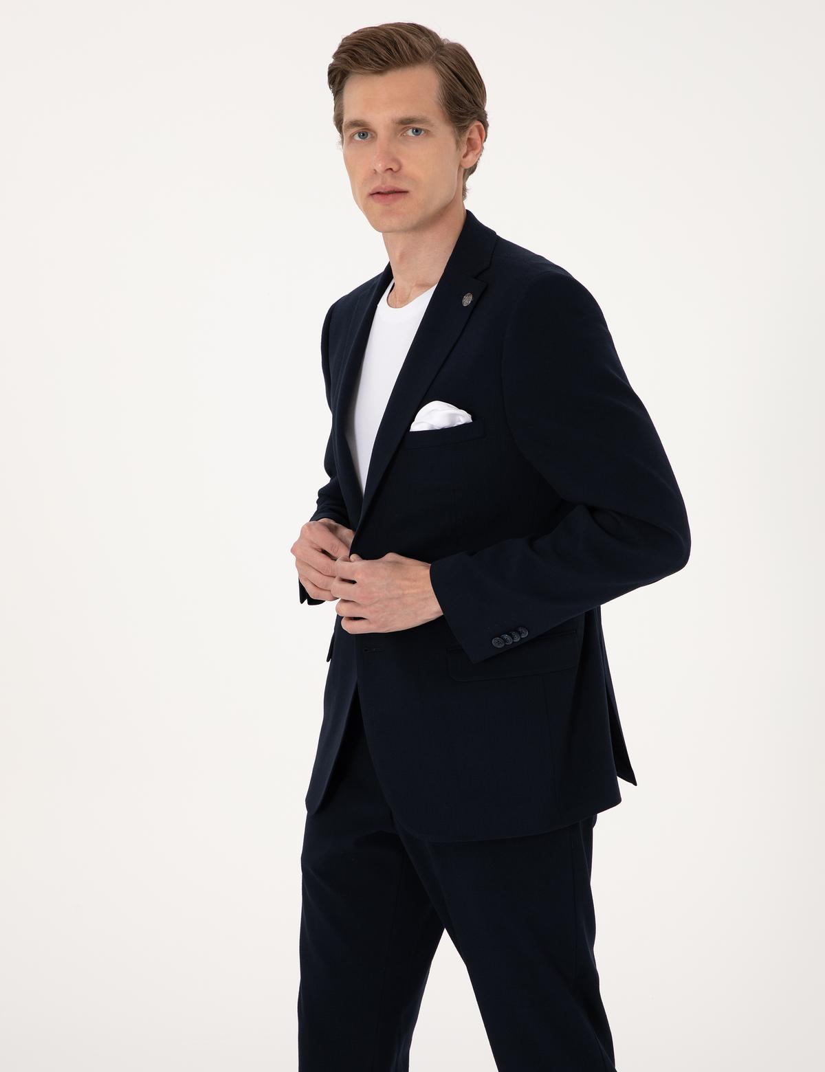 Lacivert Slim Fit Takım Elbise - 50306032098