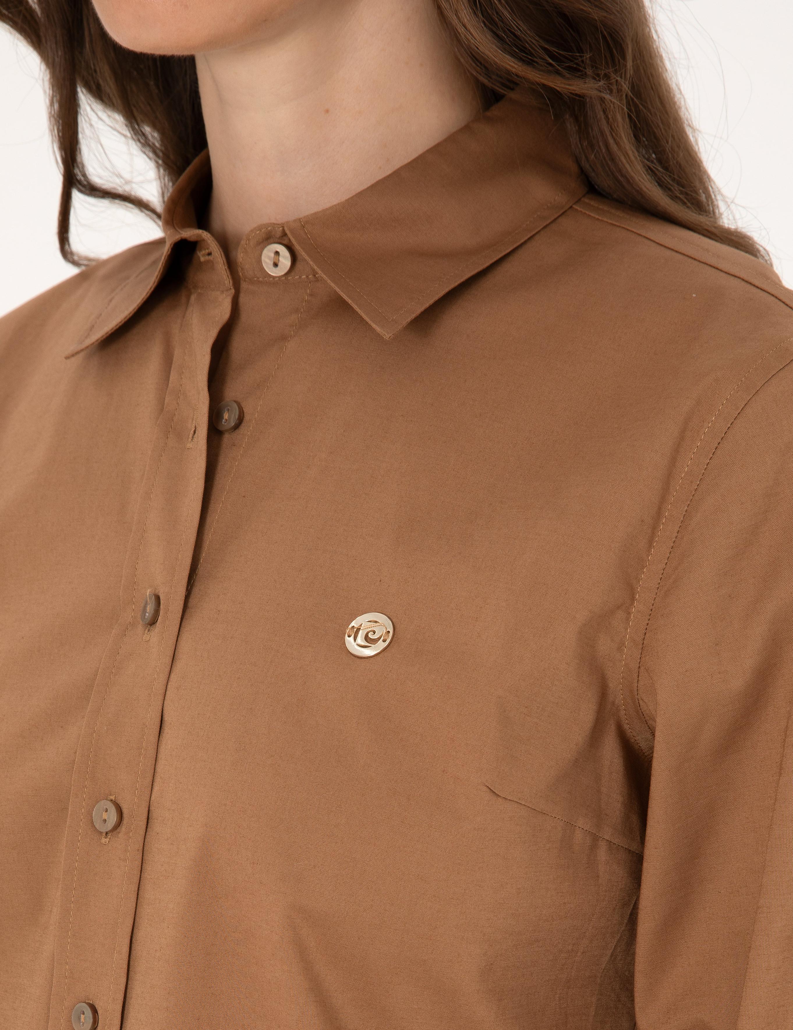 Camel Slim Fit Uzun Kollu Gömlek