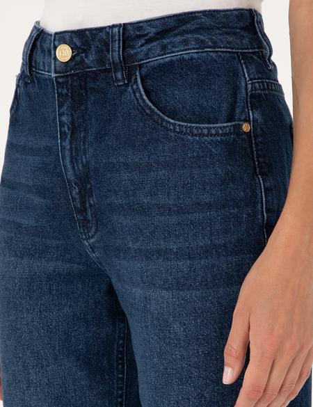 İndigo Straight Fit Jean Pantolon - 50313247003