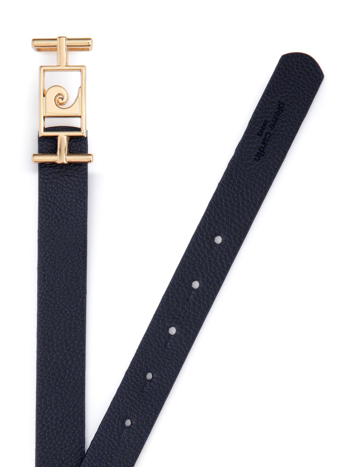 Lacivert Çift Taraflı Kemer