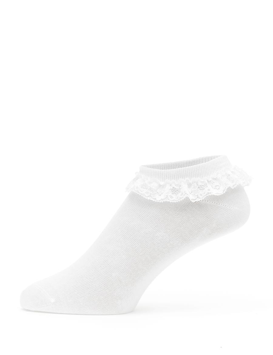 Kadın Beyaz Patik Çorap