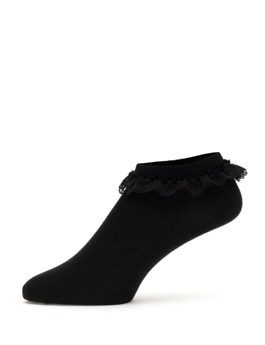 Kadın Siyah Patik Çorap