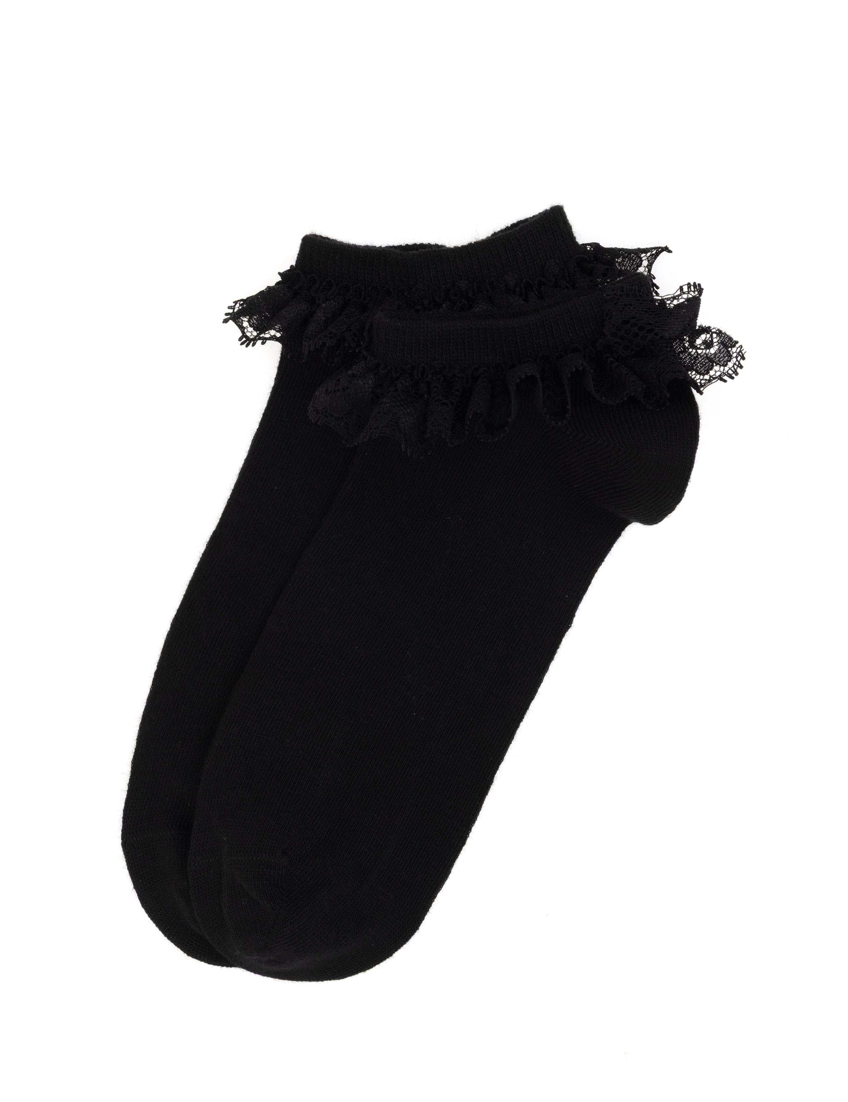 Kadın Siyah Patik Çorap
