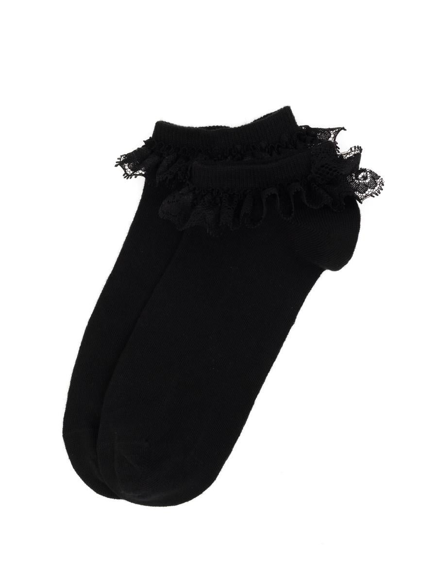 Kadın Siyah Patik Çorap