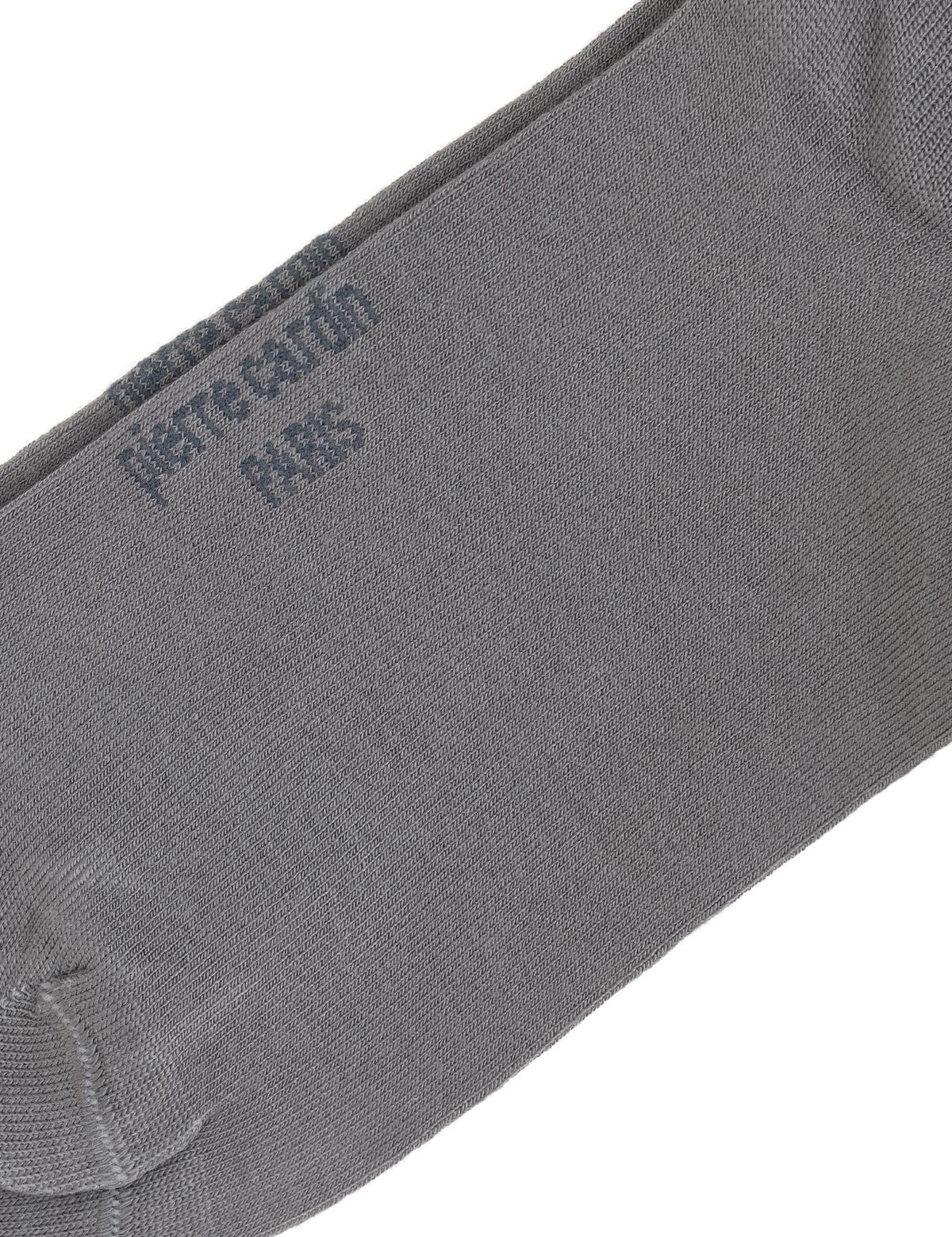 Erkek Bambu Karışımlı Gri Soket Basic Çorap - 50308446009