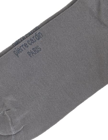 Erkek Bambu Karışımlı Gri Soket Basic Çorap - 50308446009