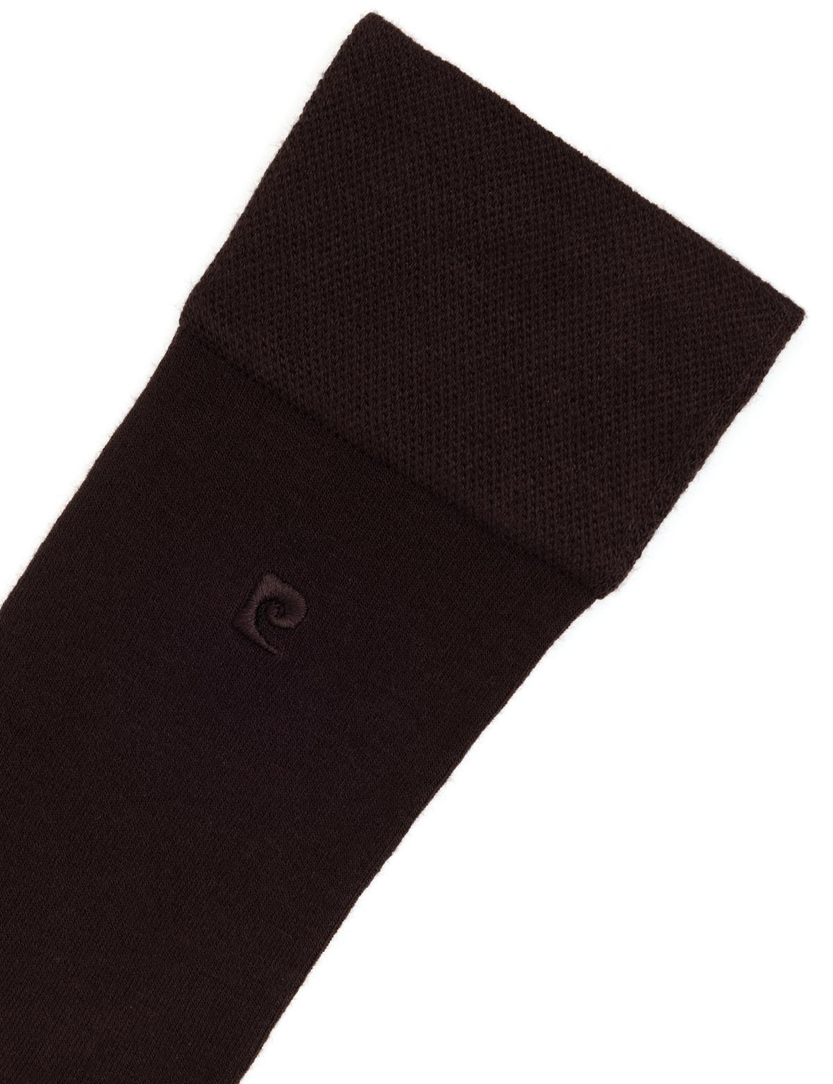 Erkek Bambu Karışımlı Kahverengi Soket Basic Çorap - 50308446015