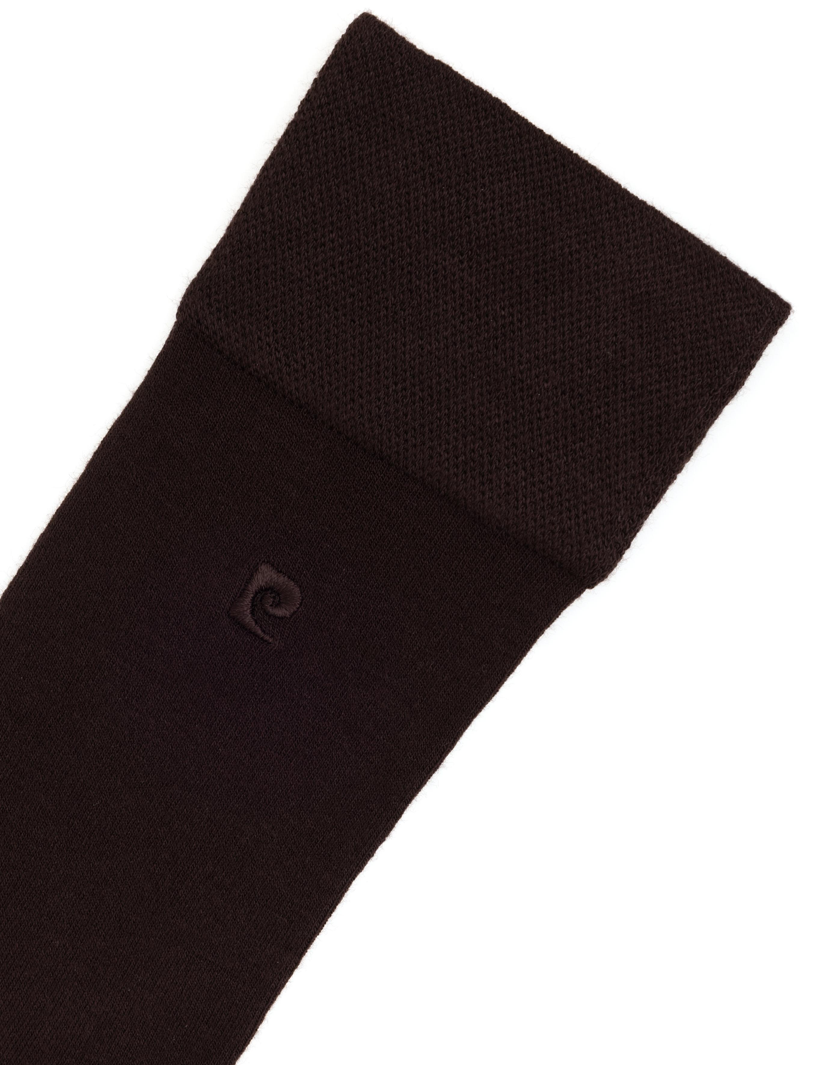 Erkek Bambu Karışımlı Kahverengi Soket Basic Çorap