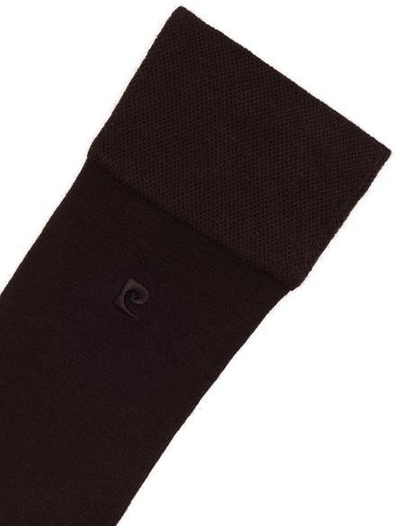 Erkek Bambu Karışımlı Kahverengi Soket Basic Çorap - 50308446015