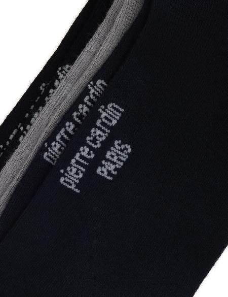 Erkek Bambu Karışımlı 3'lü Paket Lacivert Patik Basic Çorap - 50308480005