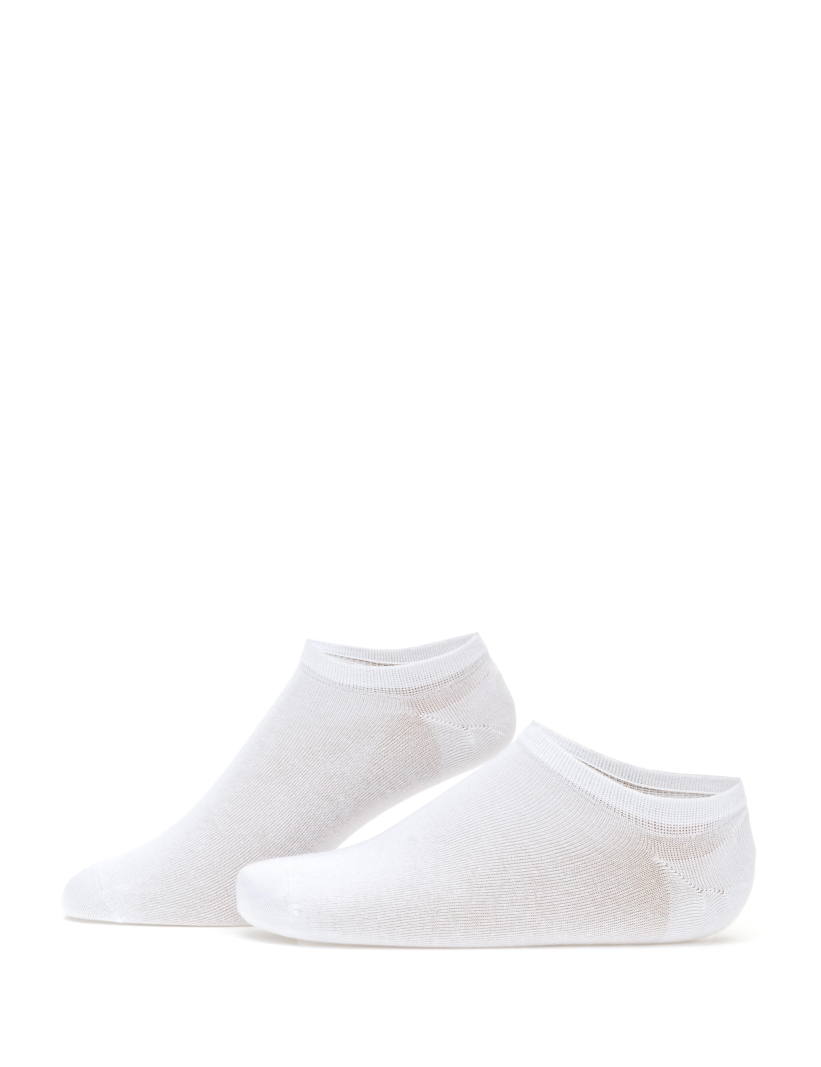 Erkek Bambu Karışımlı 3'lü Paket Gri Patik Basic Çorap