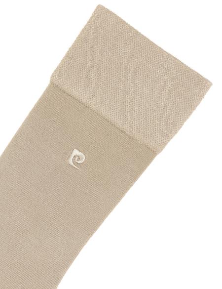 Erkek Bambu Karışımlı Bej Soket Basic Çorap - 50308446018