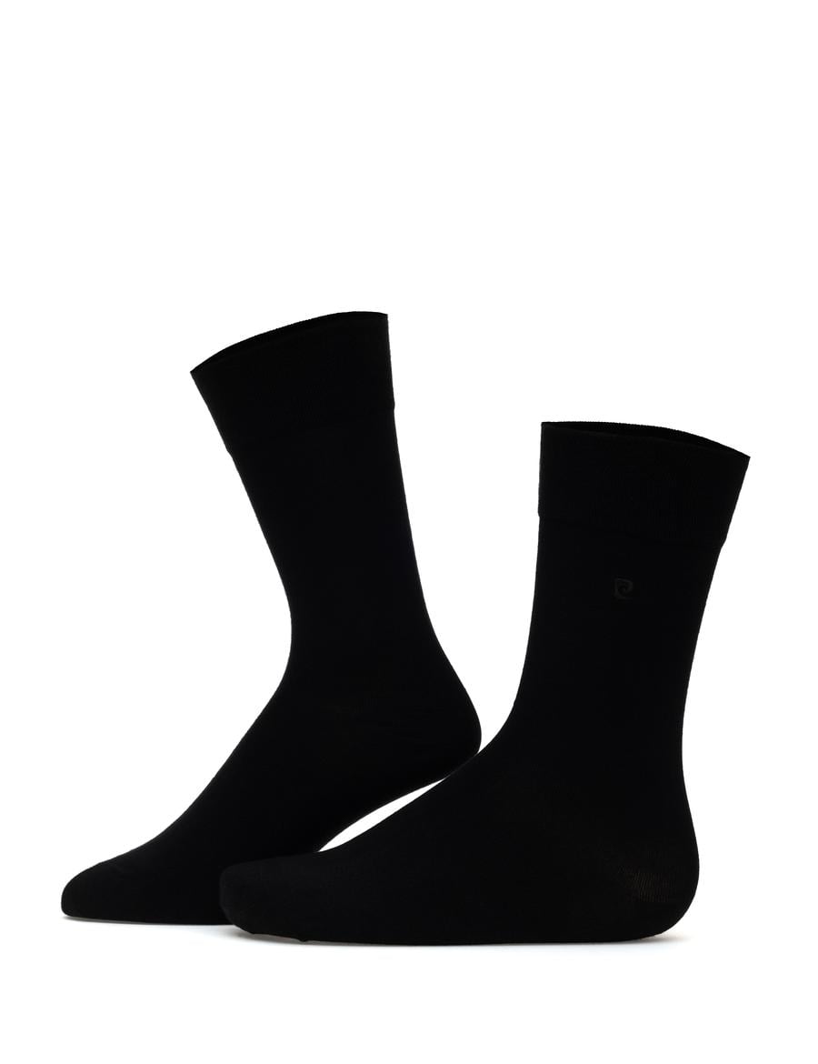 Erkek Bambu Karışımlı Siyah Soket Basic Çorap