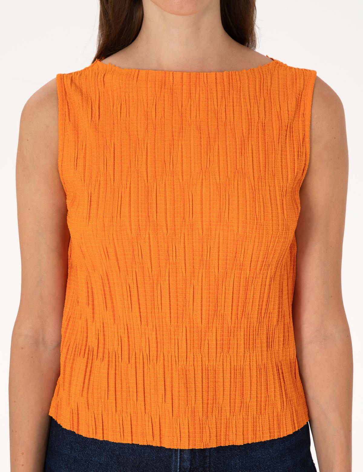 Turuncu Comfort Fit Tişört - 50301491003