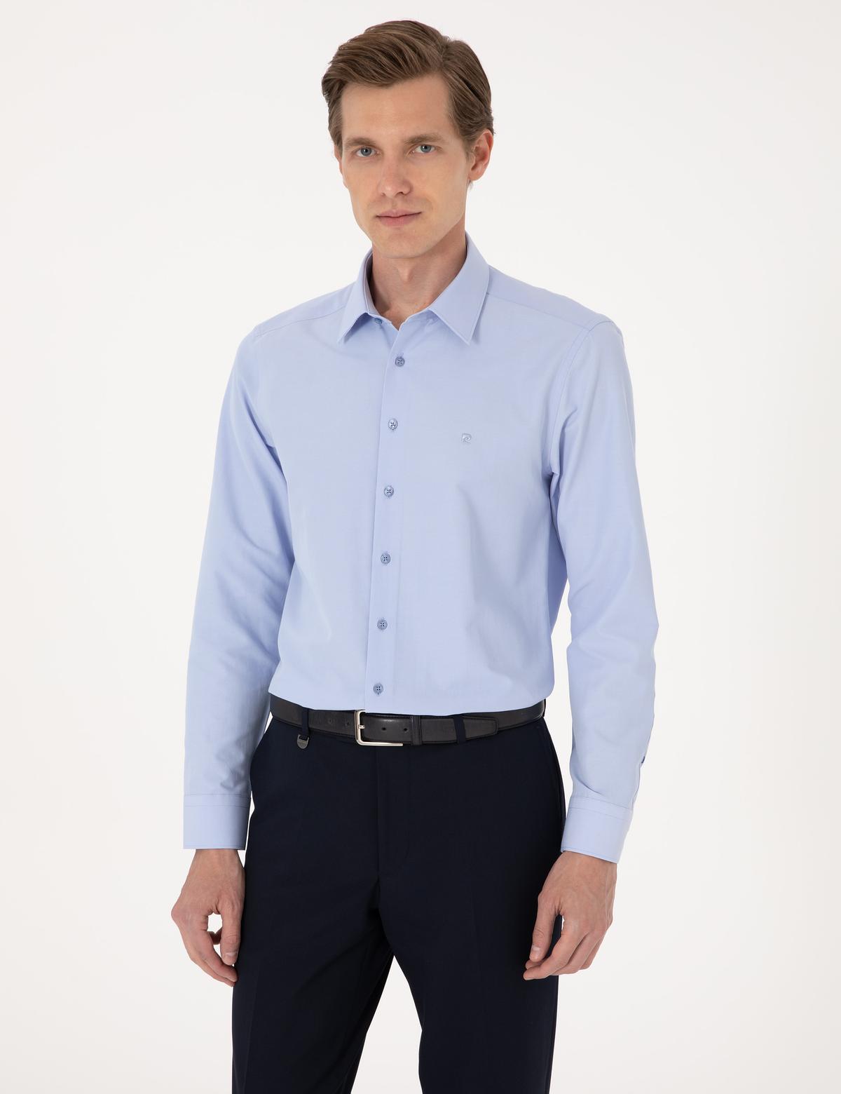 Mavi Slim Fit Uzun Kollu Basic Gömlek - 50316734025