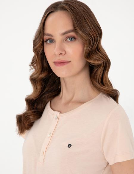 Bej Kısakollu Pijama Takımı - 50318971005