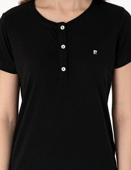 Siyah Kısakollu Pijama Takımı - 50318971002