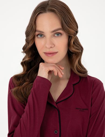 Bordo Gömlek Pijama Takımı - 50319062004