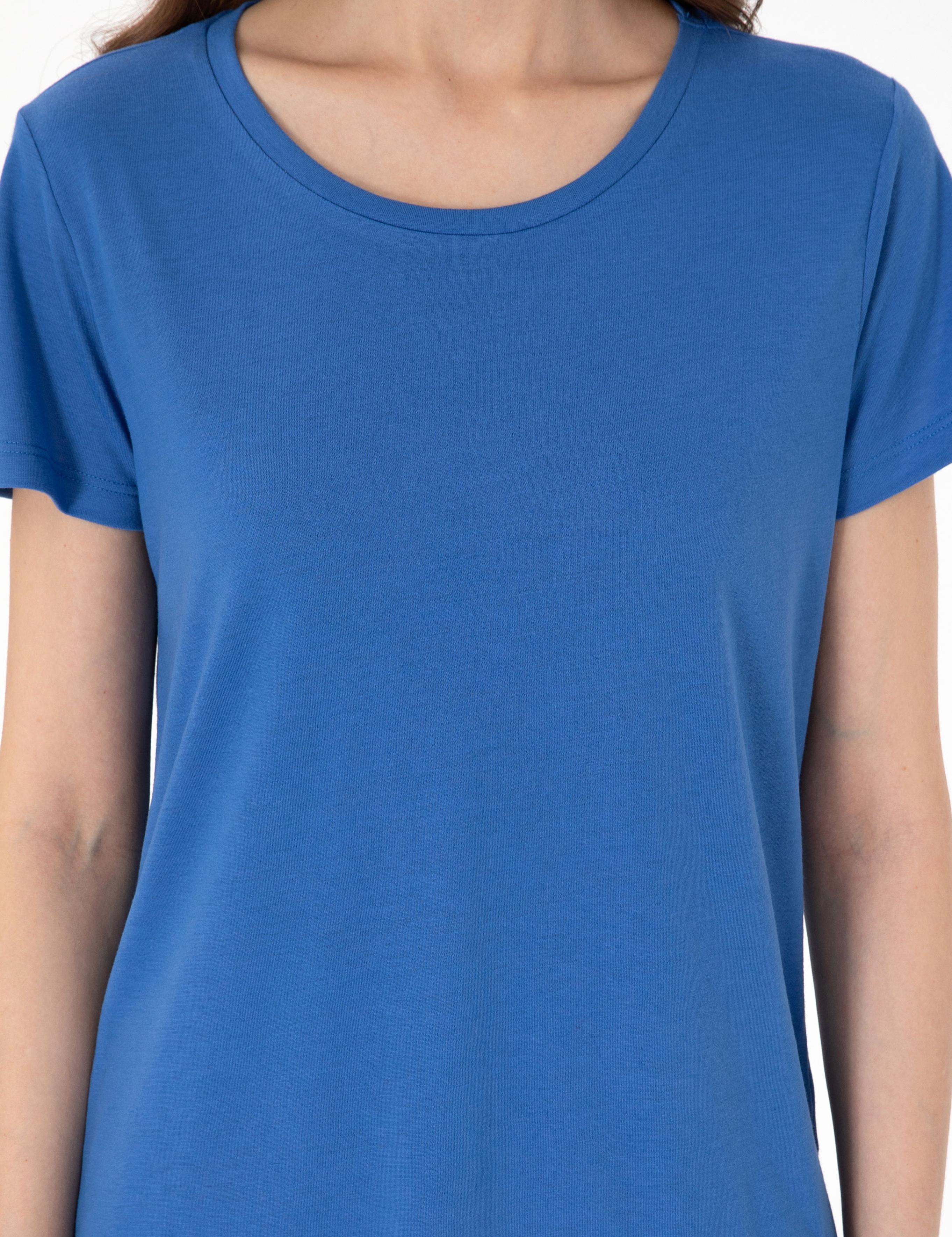 Saks Kısakollu Pijama Takımı