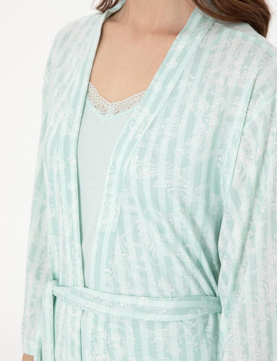 Mint 3'lü Pijama Takımı