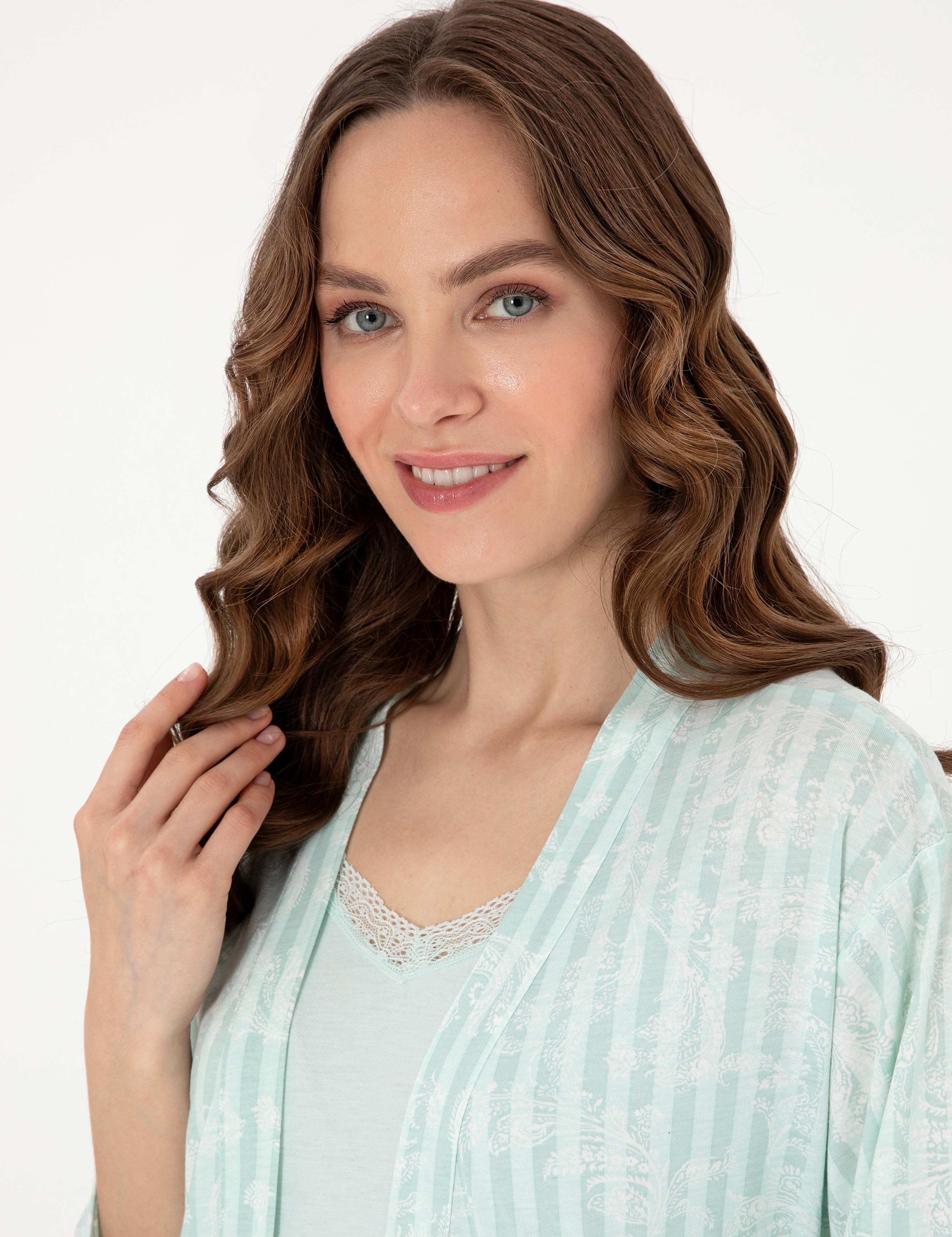 Mint 3'lü Pijama Takımı