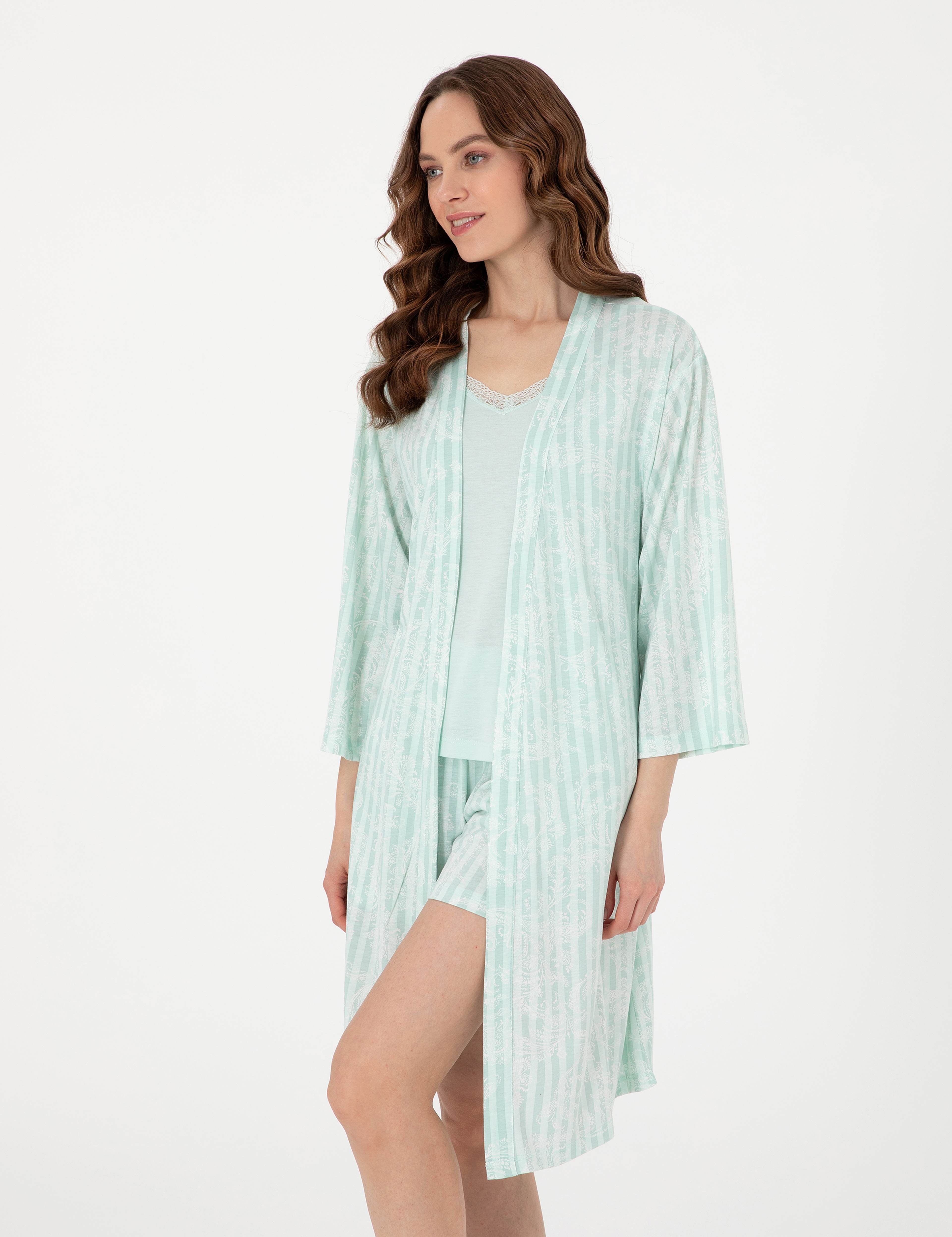Mint 3'lü Pijama Takımı - Image 3