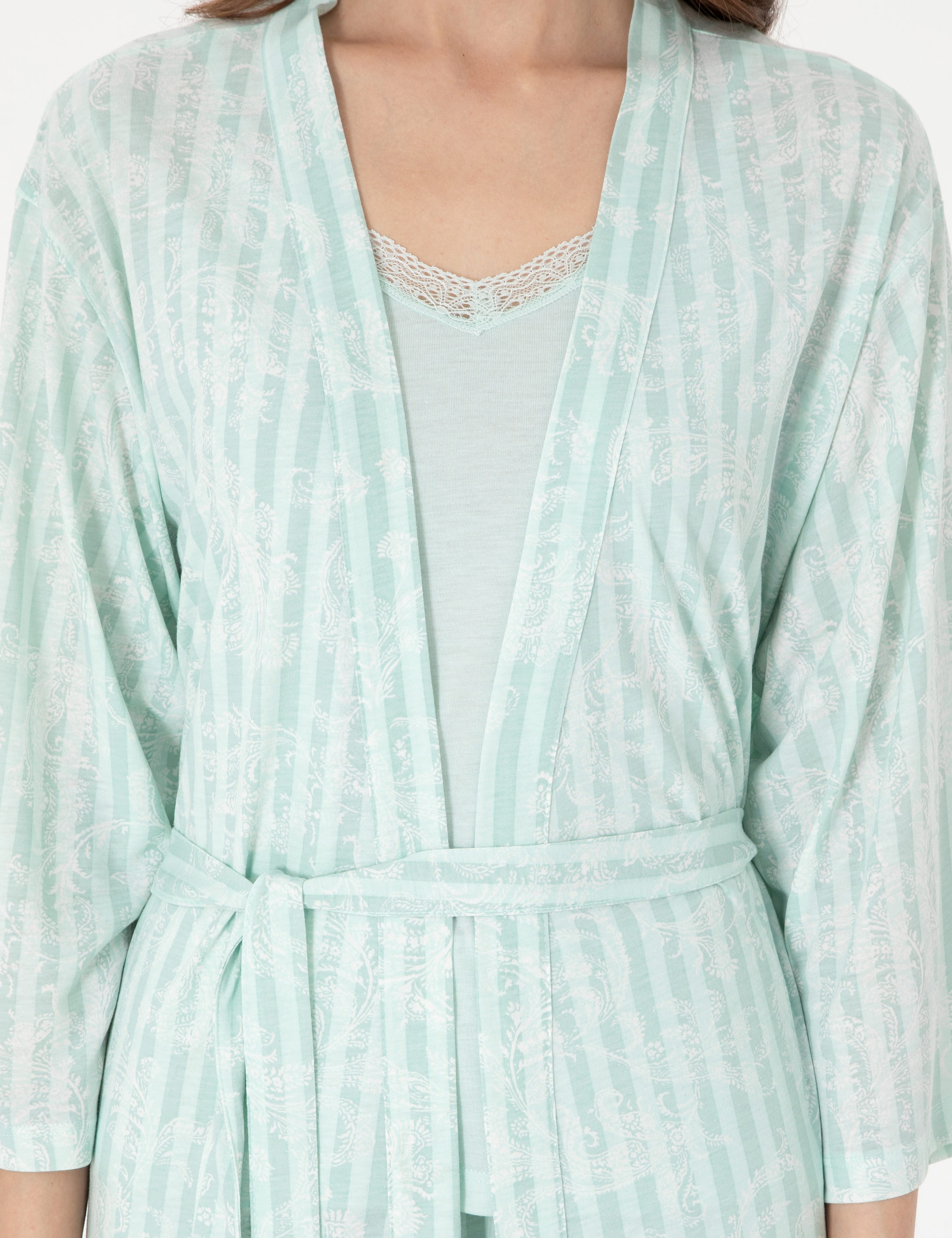 Mint 3'lü Pijama Takımı