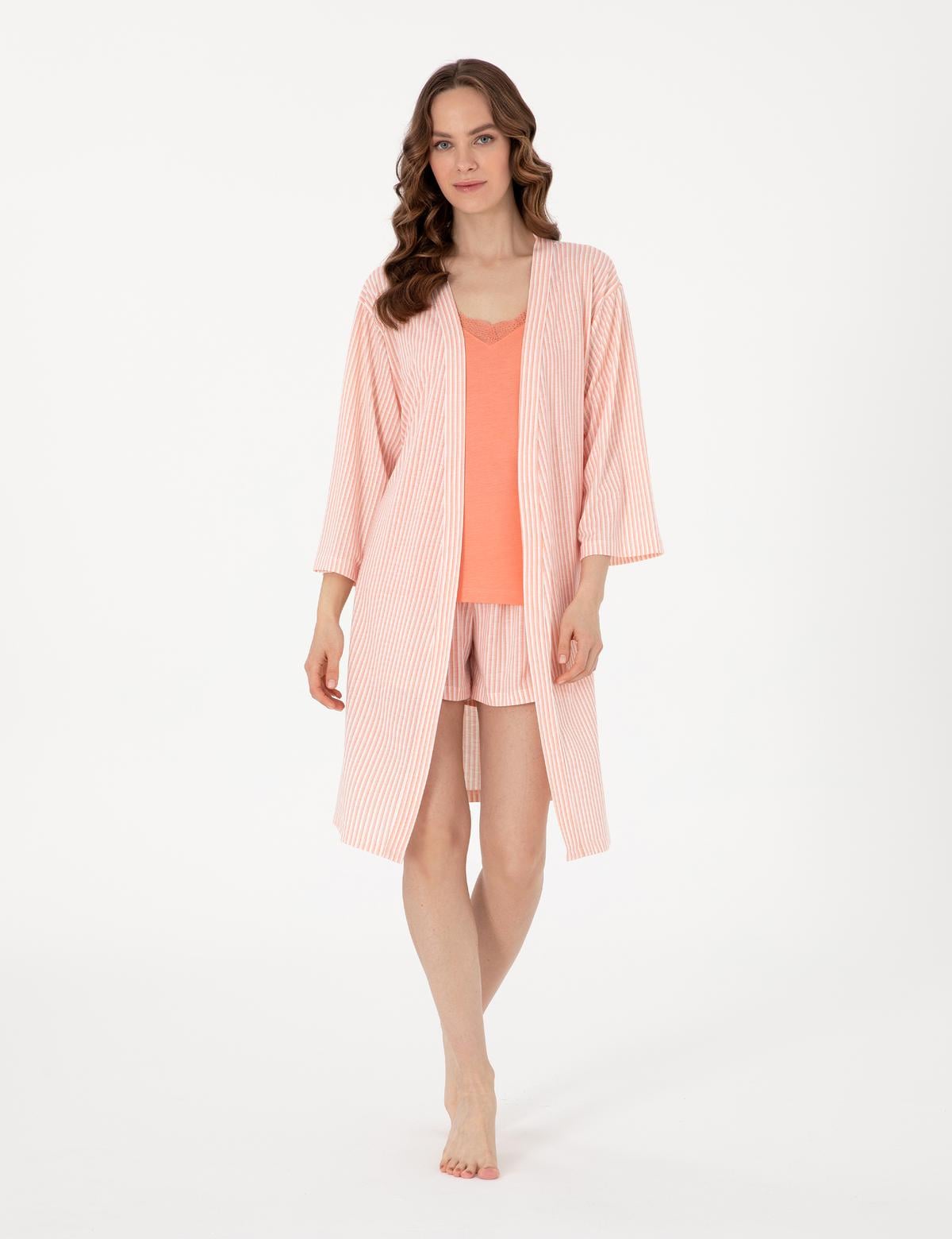 Somon 3'lü Pijama Takımı