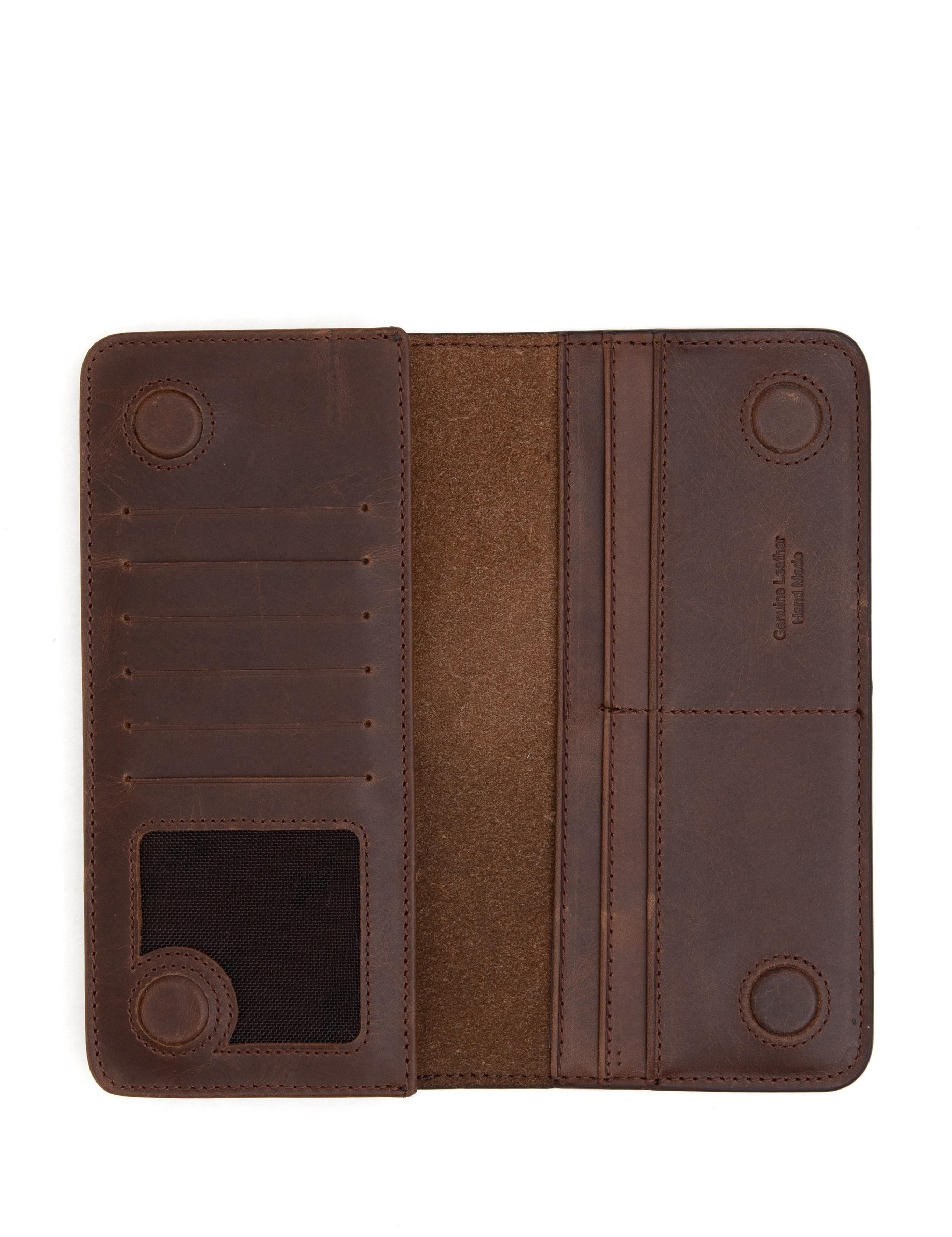 Erkek Kahverengi Deri Cüzdan