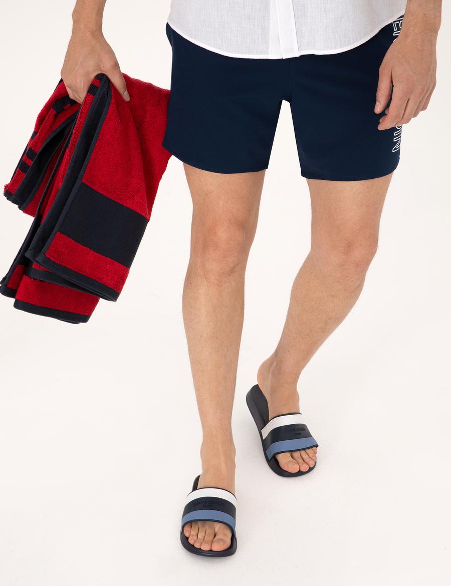 Lacivert Eva Taban Terlik