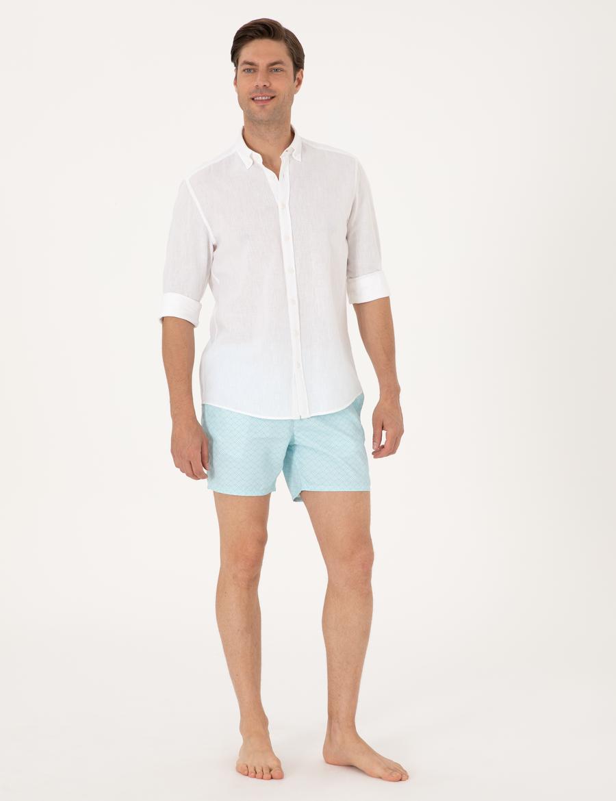 Su Yeşili Deniz Şortu