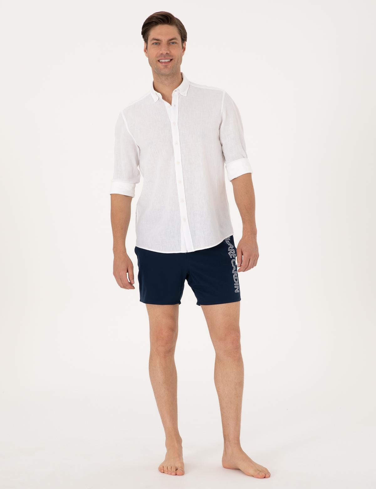 Lacivert Deniz Şortu