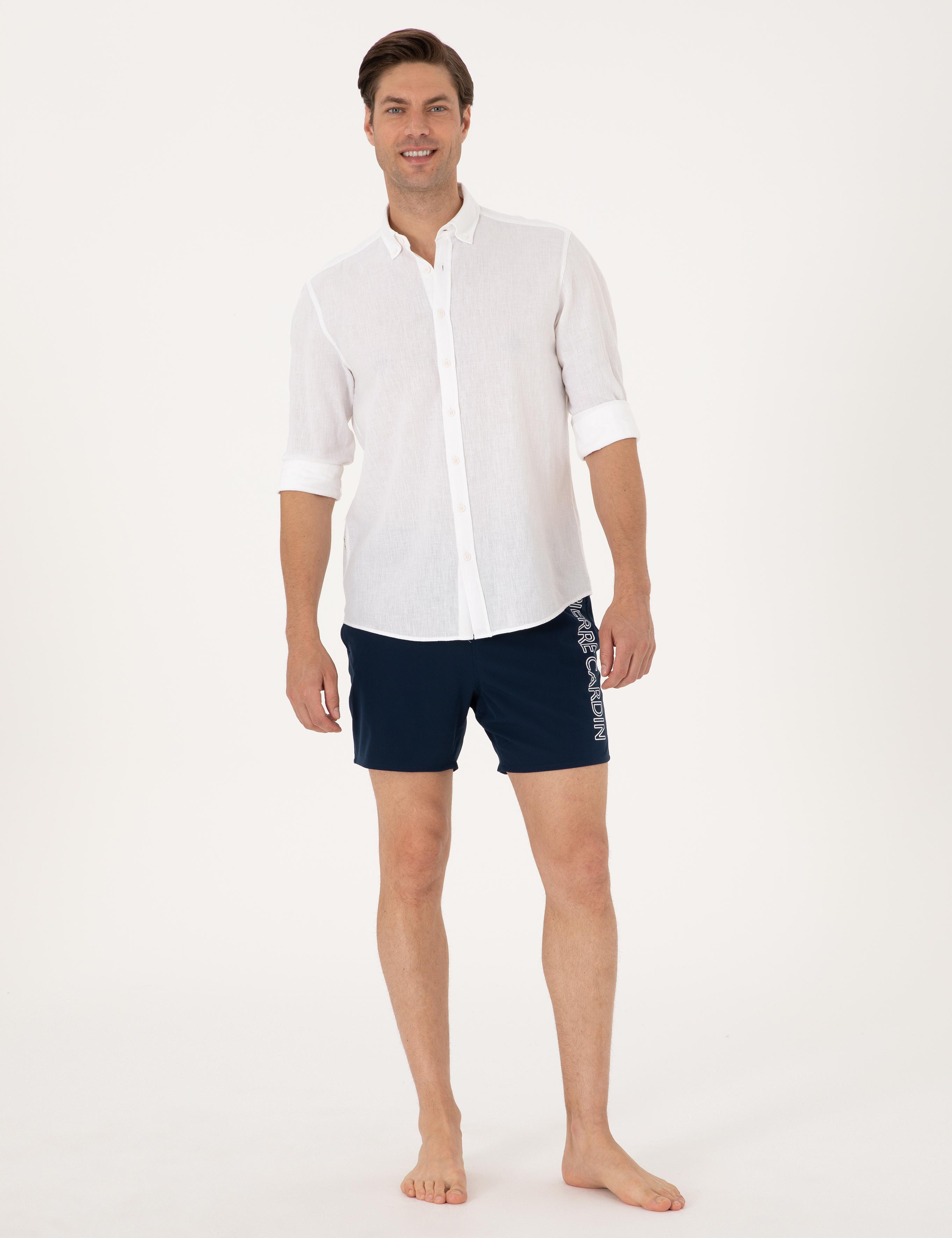 Lacivert Deniz Şortu